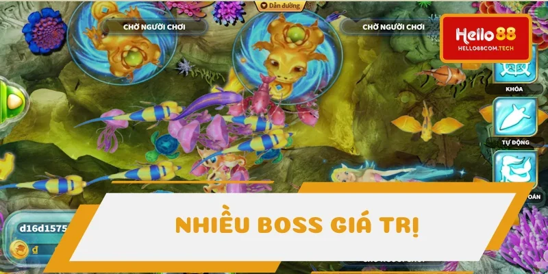 Boss siêu giá trị hiển thị liên tục trên màn hình Boss siêu giá trị hiển thị liên tục trên màn hình
